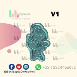BALLET DANCER COOKIE CUTTER V1/ VALLET DANCER COOKIE CUTTER V1