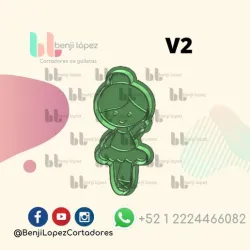Ballet Dancer cookie cutter/ Vallet Dancer cookie cutter
