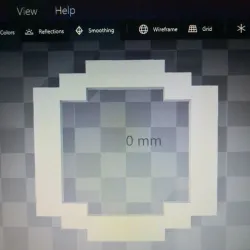 basic 3d numbers (pixelated)