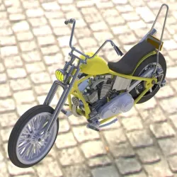 Beautiful Panhead HD - Motorcycle chopper