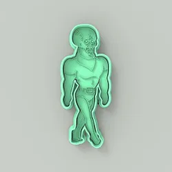 Beautiful Squidward | Cookie cutter