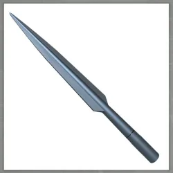 Beskar Spear tip from Mandalorian