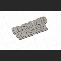 Blowjob master Keychain!