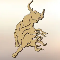 Bull, desk decoration