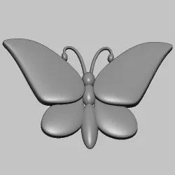 BUTTERFLY, BUTTERFLY 2 models 3D STL FILE