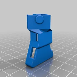 Cable chain cap angled