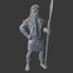 Celtic Viking Dwarf Male