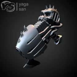 Chaos Blaster (1:1 SCALE) for FDM