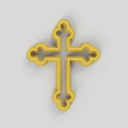 christian cross cookie cutter