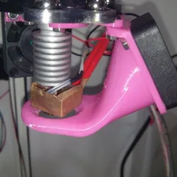 Circular fan duct for Kossel 800