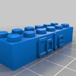 Cole Lego Keychain