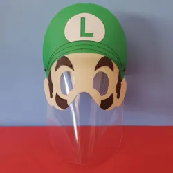 COVID MASK FUN KIDS LUIGI BROS