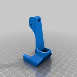 CR10_BMG_Direct_Drive_Fan_Mount_with_insert 1mm deeper 5mm longer
