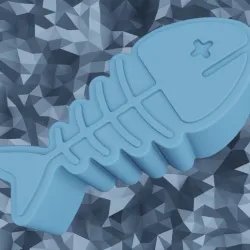 Dead Fish Bath Bomb Mold