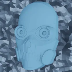 Death Gun Bath Bomb Mold - Death Mask Mold