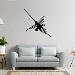 DECORATION, 2 sets of NAZCA PERU-hummingbird/spider lines
