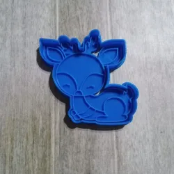 DEER,BABY DEER DEER COOKIE CUTTER