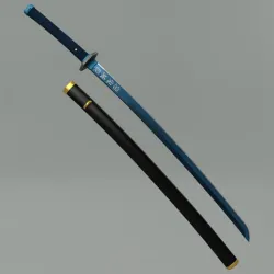 Demon Slayer Giyuu Tomioka Sword Katana. Anime, manga, props, cosplay
