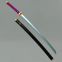 Demon Slayer Kanao Tsuyuri Sword Katana. Anime, manga, props, cosplay