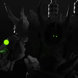 Demonic Cyborg Ogre of the Grimdark Sniffles