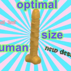dildo dick penis  Optimal Human anal vaginal sex play toy v-25af 3d print cnc