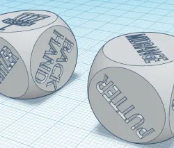 Discgolf Dice