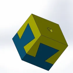 Dovetail impossible puzzle
