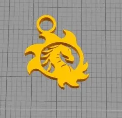 dragon keychain