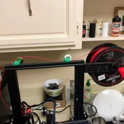 Ender 3 Top Filament Guide