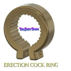 erection squeezing ring penis clamp buckle cock dick ring  weight clip er07 3d print and cnc