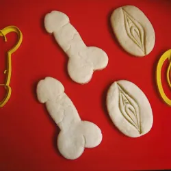 Erotic cookie cutters for hen and stag parties, parties, pranks, etc.