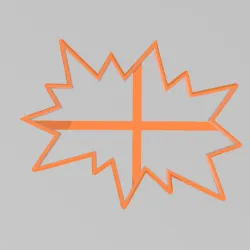 Explosion Cookie Cutter / BANG