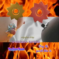 FAKE NIPPLE PIERCING Female male Non-Piercing Body  "Flame" Jewellery Bondage Weight Female Chastity Device Nipple Restraints Clamp femJ-90A  3d print cnc