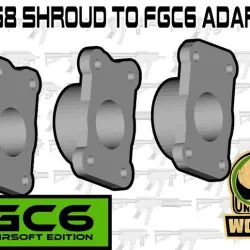 FGC-68 to FGC6 shroud adapter