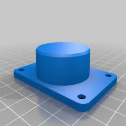 Flat recessed door opener