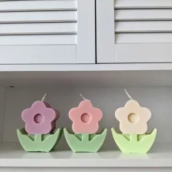 flower candle flower