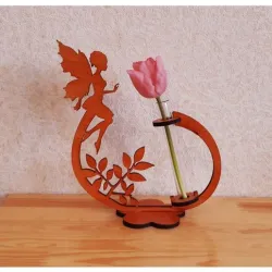 Flowers Basket Box cnc - laser cut