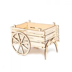 Flowers Basket Box cnc - laser cut