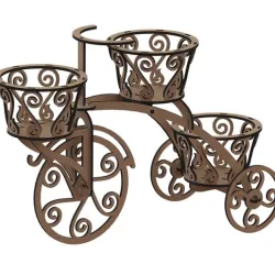 Flowers Basket Box cnc - laser cut