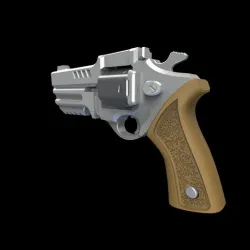 Fornite revolver 3d printable model