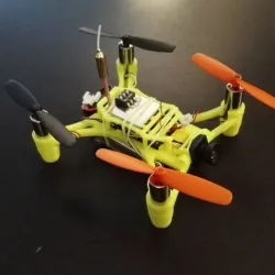 FPV Quadcopter - Tinycopter95 Remix (stronger frame)