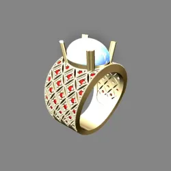 Free 3D file for men's rings