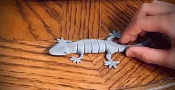 Fully Articulated Print in Place Flexi Gecko
