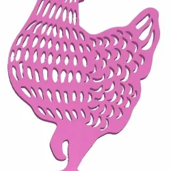 Garden Decoration "Chicken/Hen/Rooster"  (Big Garden decoration Collection)