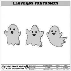 GHOST KEYCHAINS