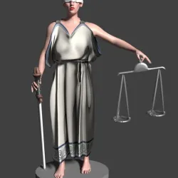 Goddess Justice - Symbol of Justice and Law