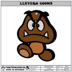 GOOMB KEYCHAIN