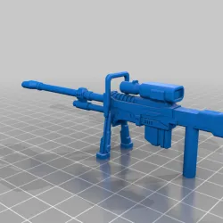 Halo SRS99-AM Sniper rifle for Transformers