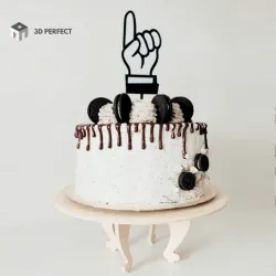 Hand Expression Emoji Cake Topper