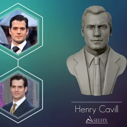 Henry Cavill 3D print model